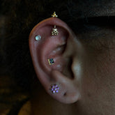 Vertical Helix Piercing