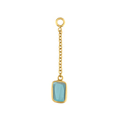 Quetzalli Blue Diamond Dangle