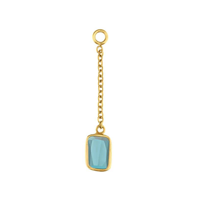 Quetzalli Blue Diamond Dangle