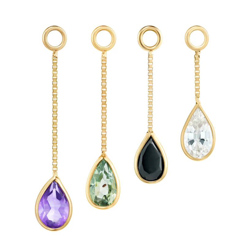 Quetzalli Pear Dangle ( Mini)