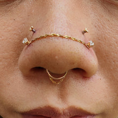 High Nostril Piercing