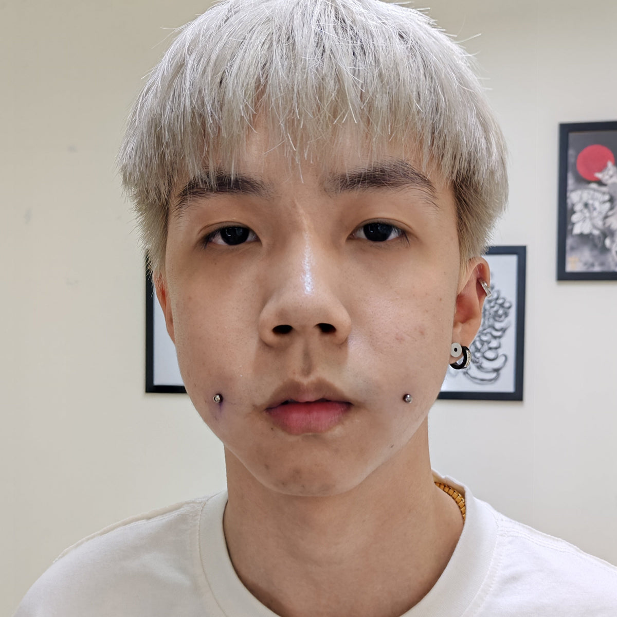 Cheek Piercing